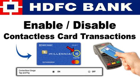 contactless credit card hdfc|hdfc contactless debit card.